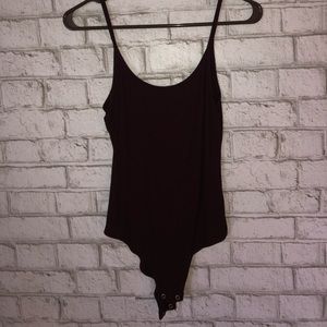 Maroon body suit!!